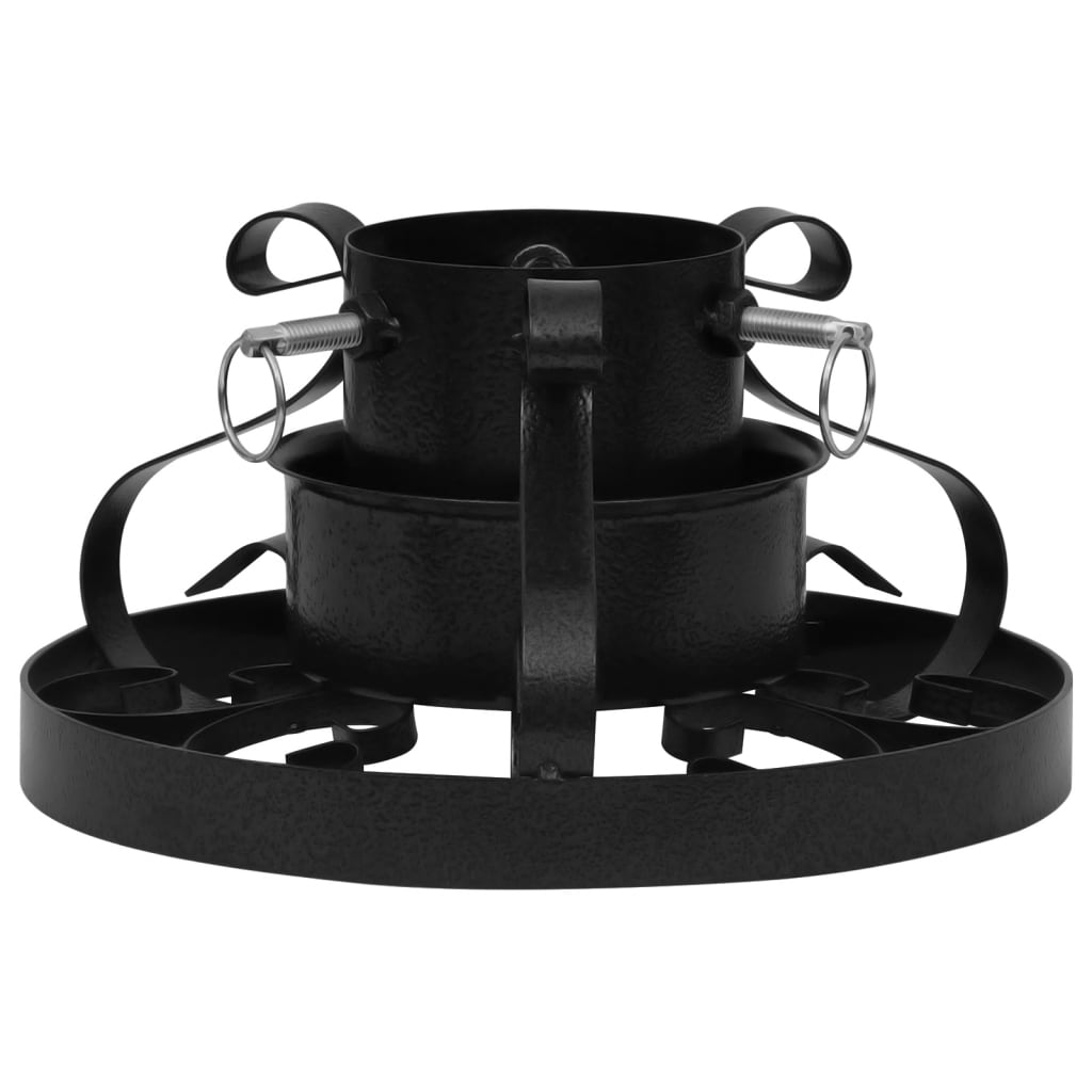 Support de sapin de Noël Noir 29x29x15,5 cm - XIOS