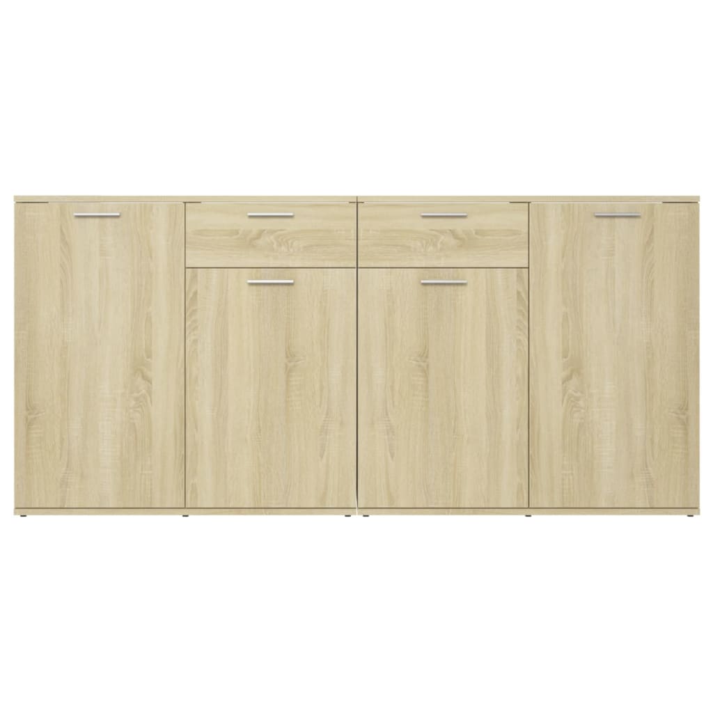 Buffet Chêne sonoma 160x36x75 cm Bois d'ingénierie - XIOS
