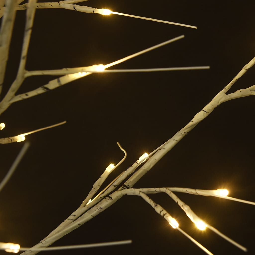 Sapin de Noël 220 LED blanc chaud Saule 2,2 m Int/Ext - XIOS