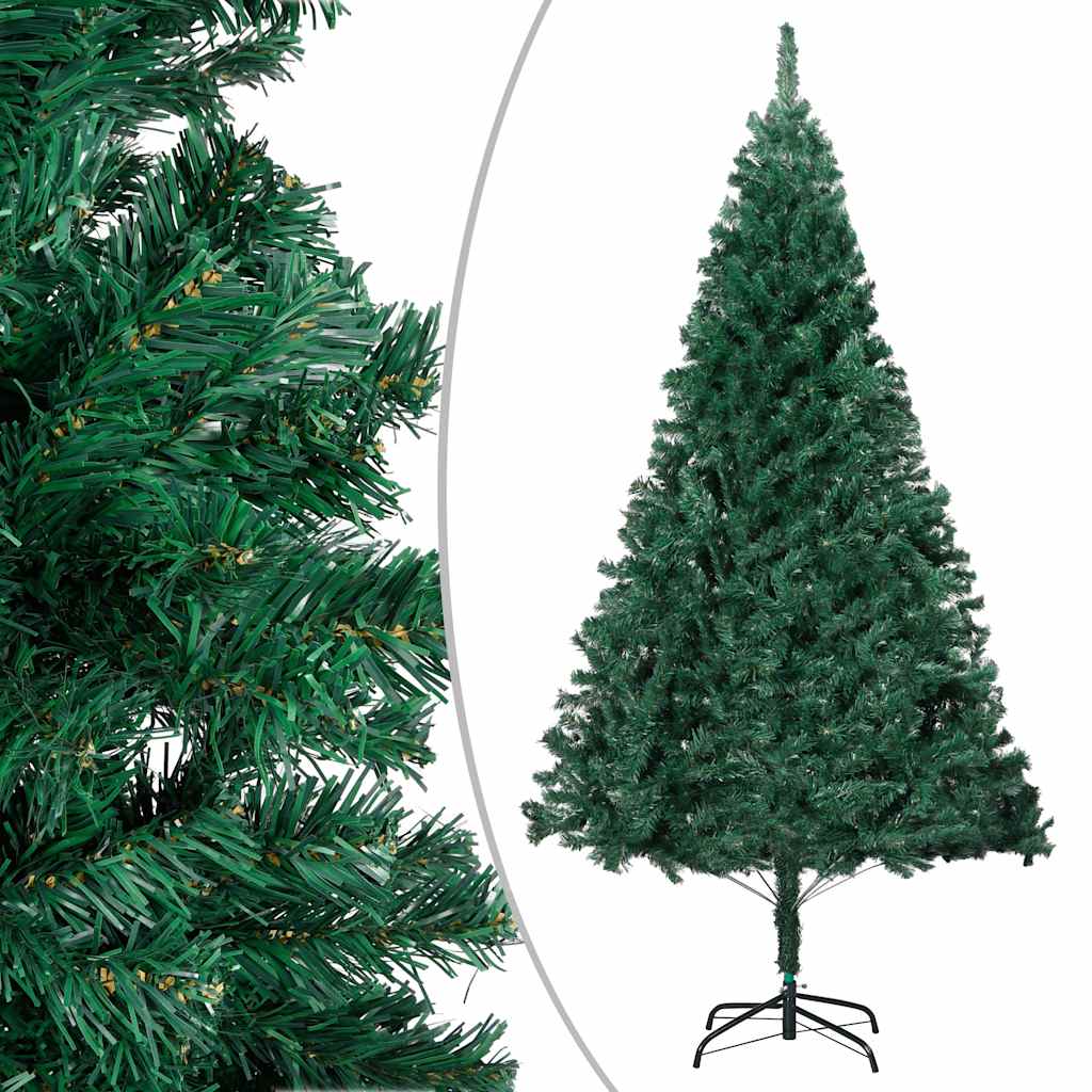 Arbre de Noël artificiel pré-éclairé et boules vert 240 cm - XIOS