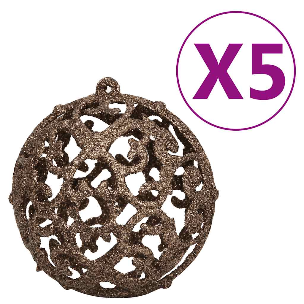 Arbre de Noël artificiel pré-éclairé et boules rose 120 cm PVC - XIOS