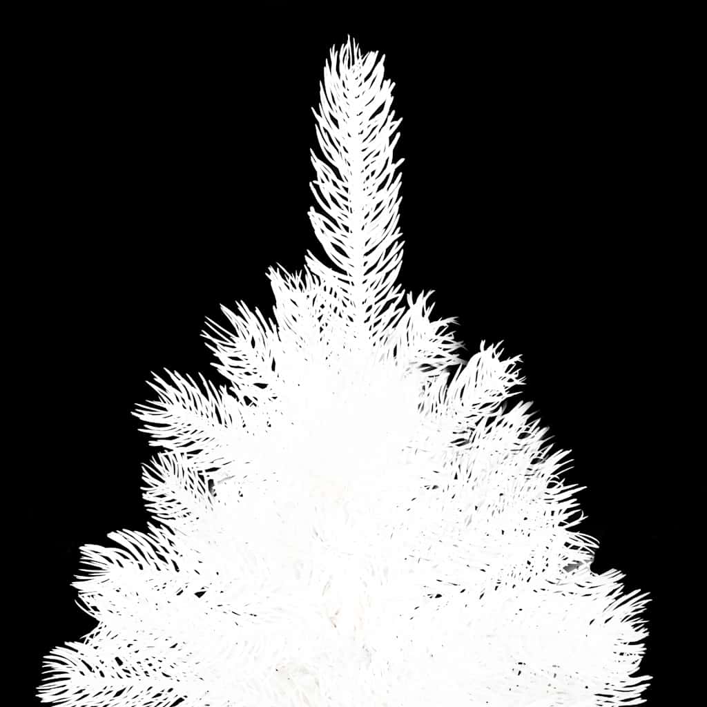 Arbre de Noël artificiel pré-éclairé et boules blanc 150 cm - XIOS