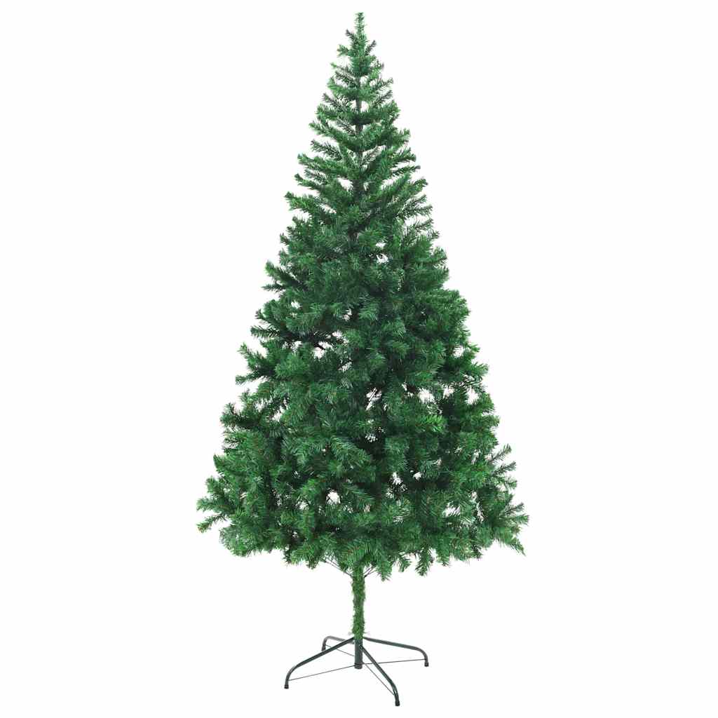 Arbre de Noël artificiel pré-éclairé/boules 210 cm 910 branches