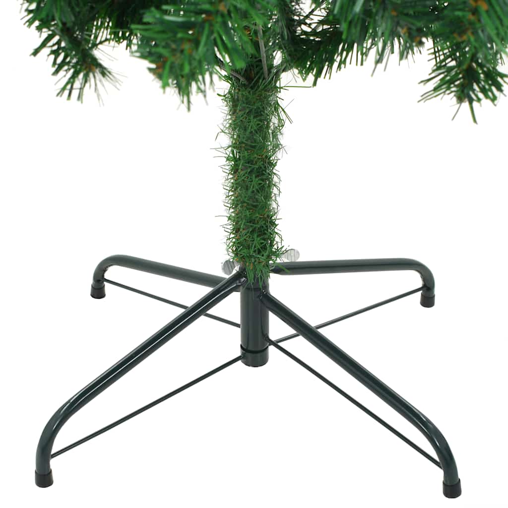 Arbre de Noël artificiel pré-éclairé/boules 210 cm 910 branches