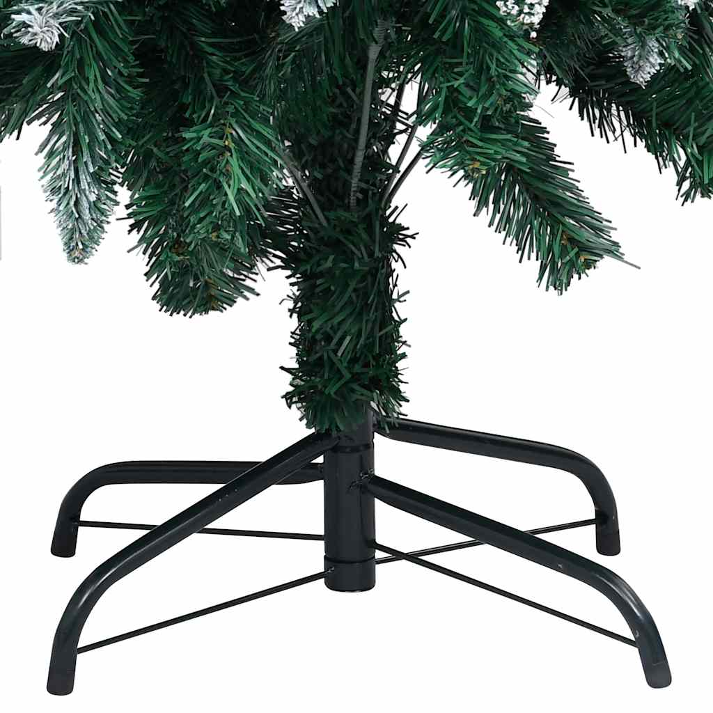 Arbre de Noël artificiel avec LED/boules pommes de pin 210cm