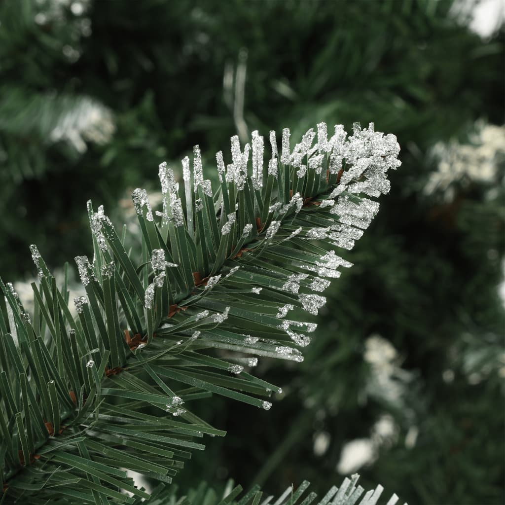 Sapin de Noël artificiel pré-éclairé et pommes de pin 210 cm - XIOS