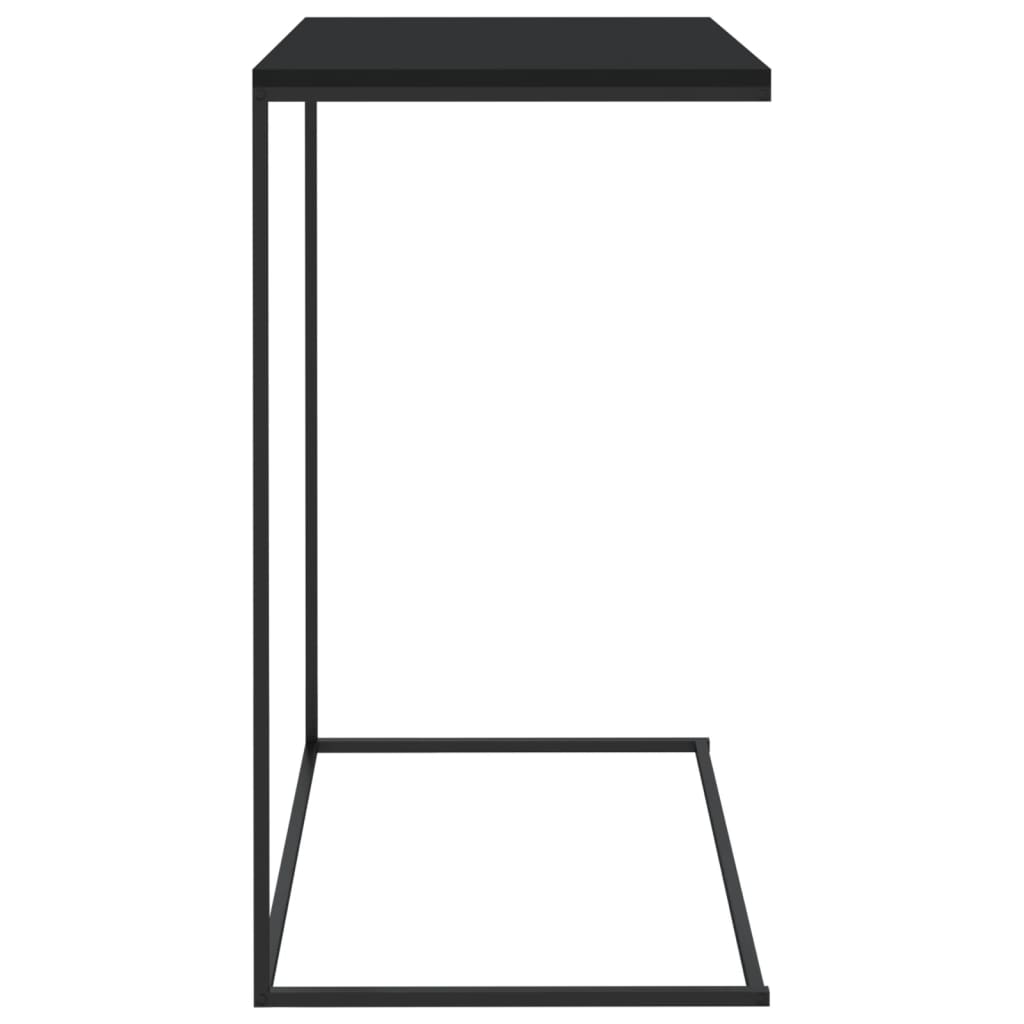 Table d'appoint Noir 55x35x66 cm Bois d'ingénierie - XIOS