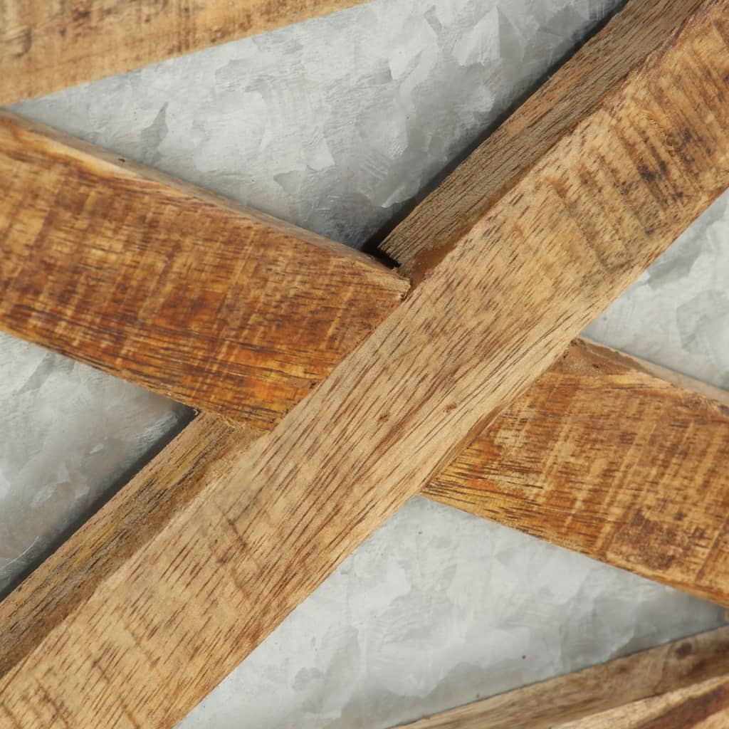 Meuble TV 110x30x45 cm Bois de manguier brut - XIOS