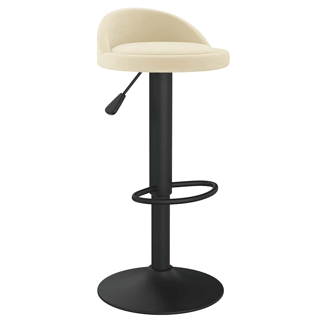 Tabouret de bar Crème Velours - XIOS