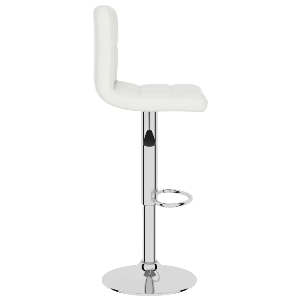 Tabouret de bar Blanc Similicuir - XIOS