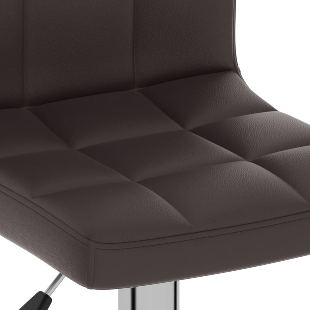 Tabouret de bar Marron Similicuir - XIOS