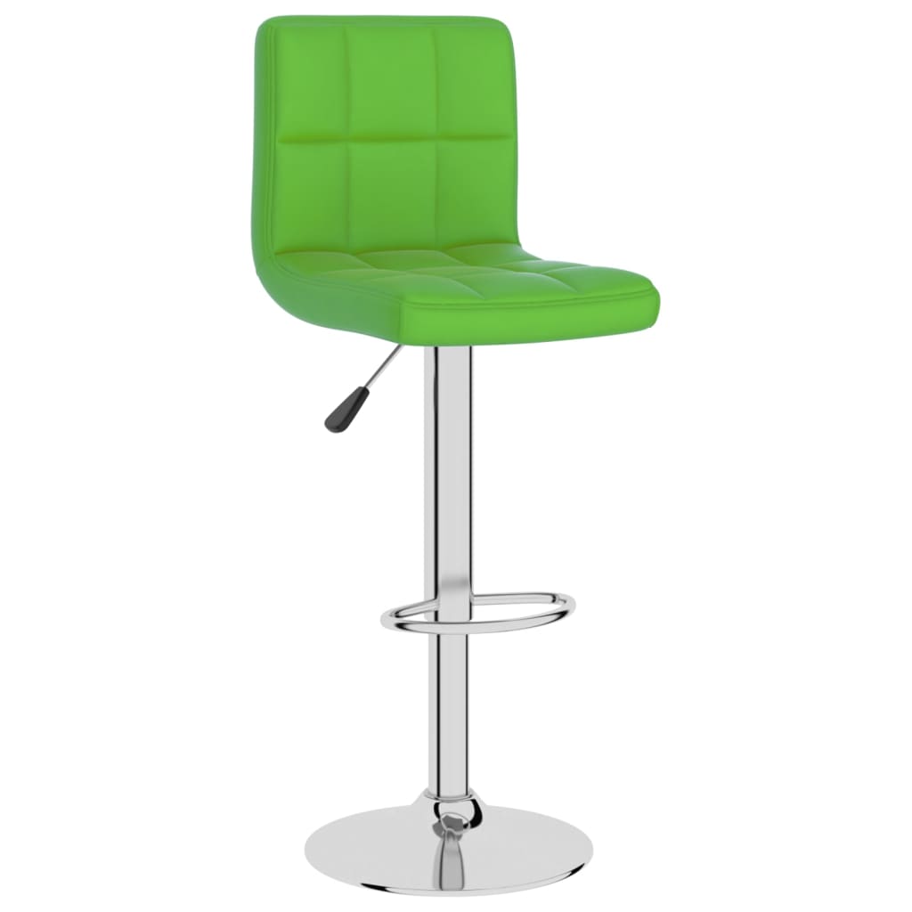 Tabouret de bar Vert Similicuir Tabourets de bar vidaXL