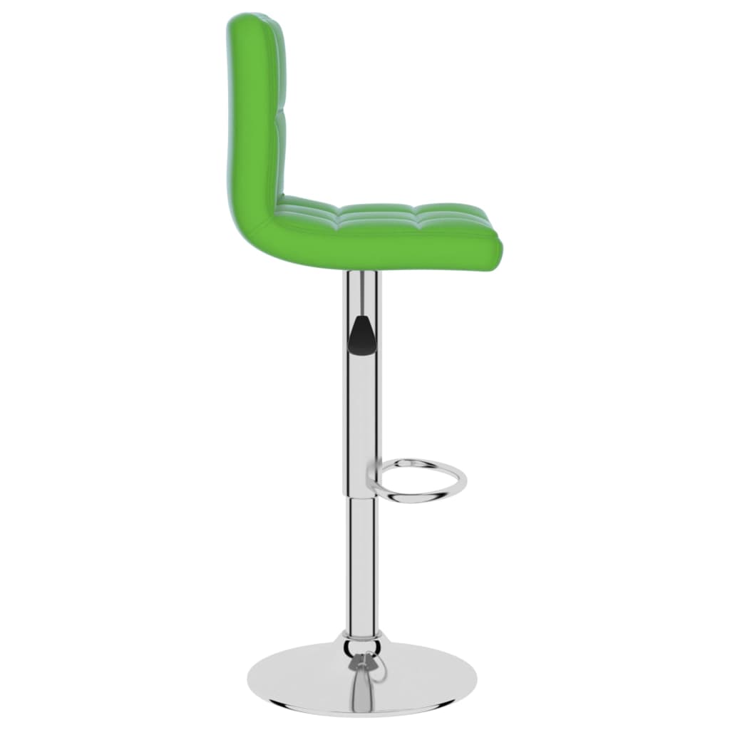 Tabouret de bar Vert Similicuir Tabourets de bar vidaXL