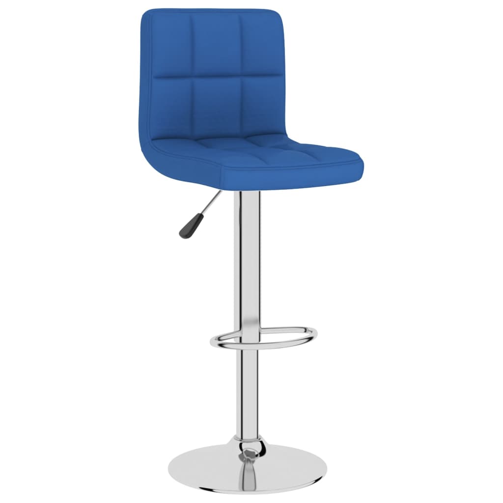 Tabouret de bar Bleu Tissu - XIOS