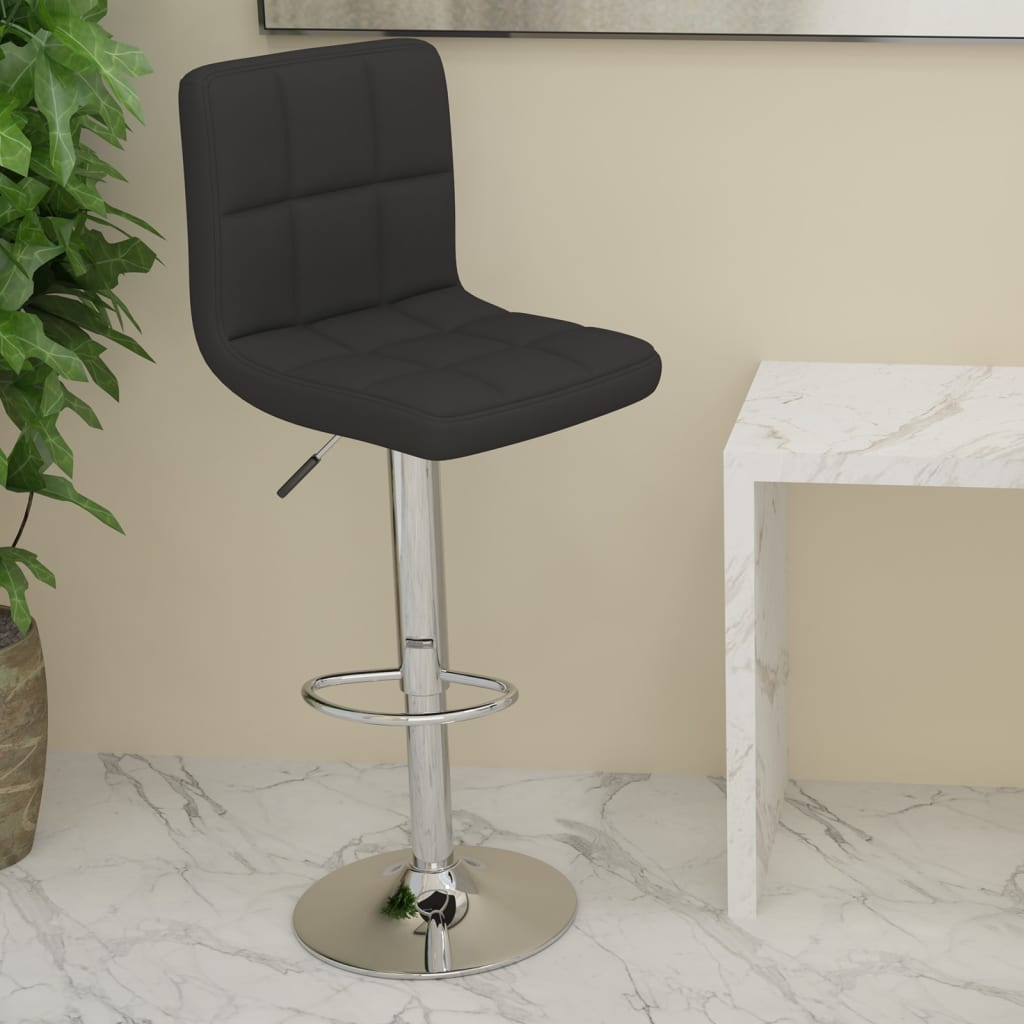 Tabouret de bar Noir Tissu - XIOS