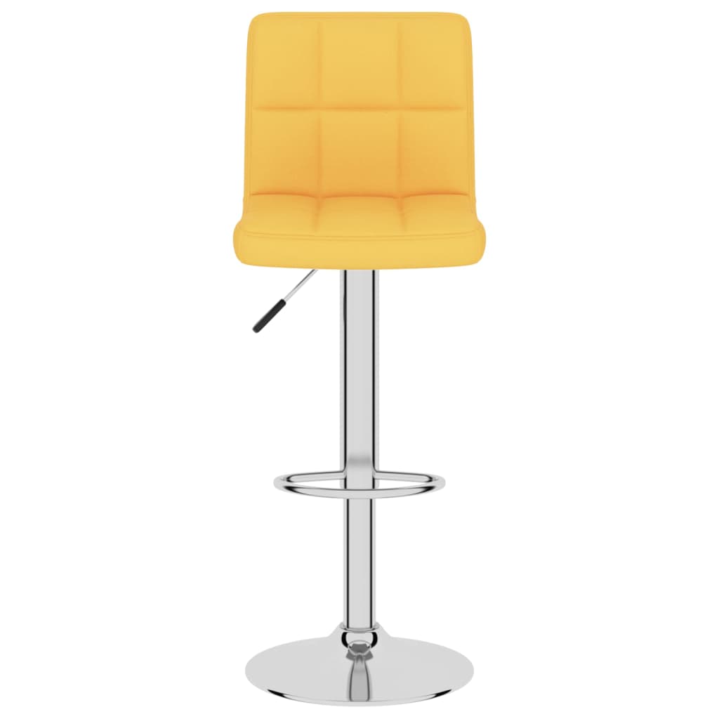 Tabouret de bar Jaune moutarde Tissu - XIOS