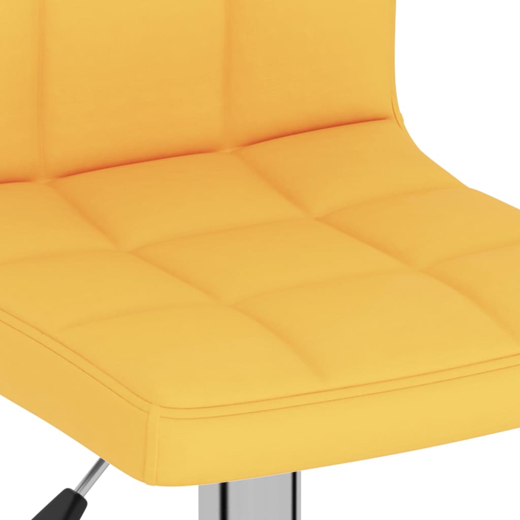 Tabouret de bar Jaune moutarde Tissu - XIOS
