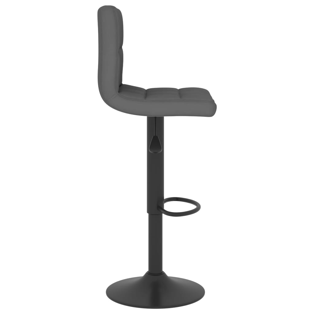 Tabouret de bar Gris foncé Tissu - XIOS