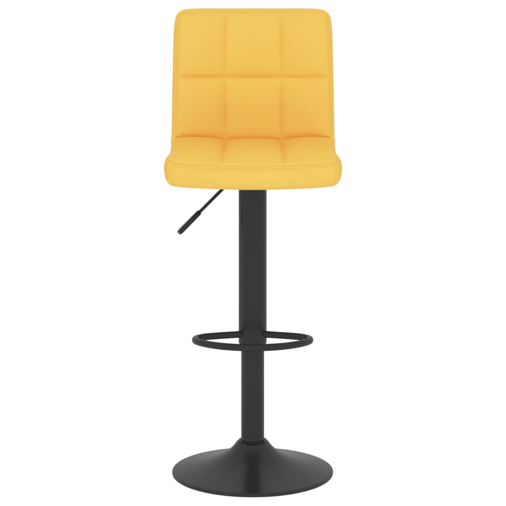 Tabouret de bar Jaune moutarde Tissu - XIOS