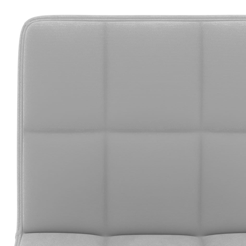 Tabouret de bar Gris clair Velours - XIOS