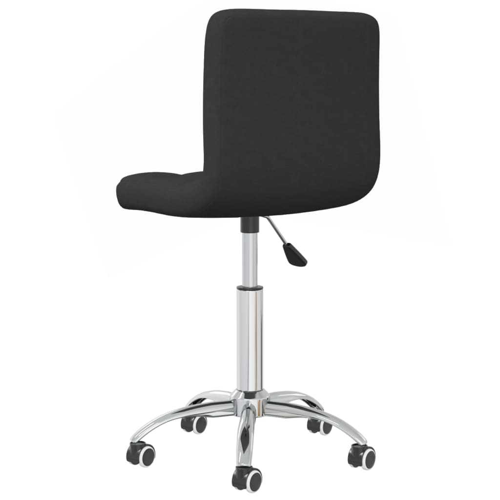 Chaise pivotante de bureau Noir Tissu - XIOS