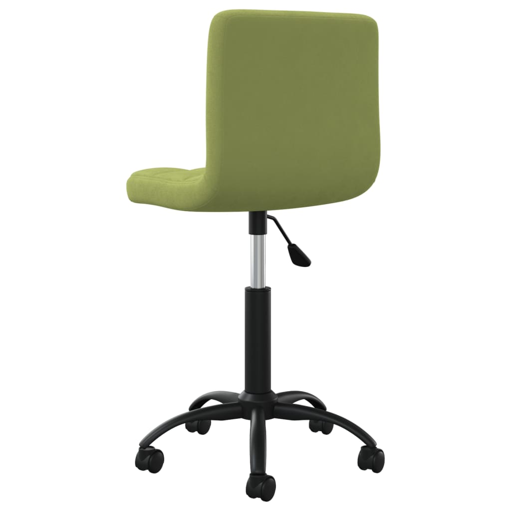 Chaise pivotante de bureau Vert clair Velours - XIOS