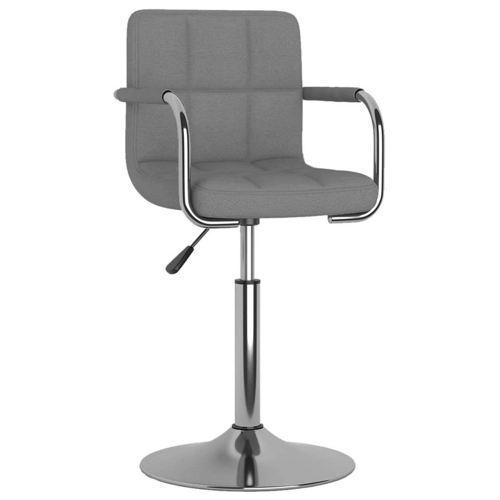 Tabouret de bar Gris clair Tissu - XIOS