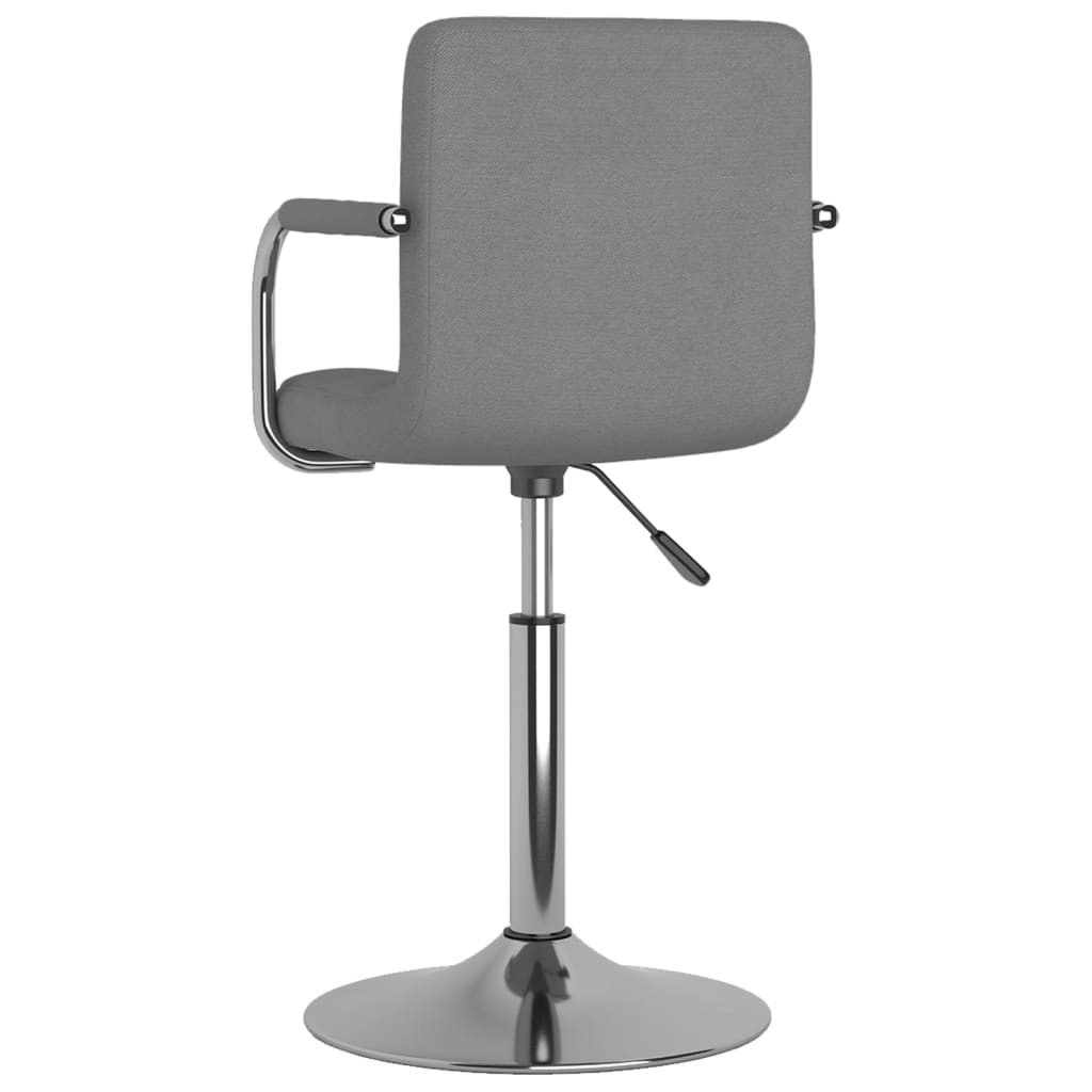 Tabouret de bar Gris clair Tissu - XIOS