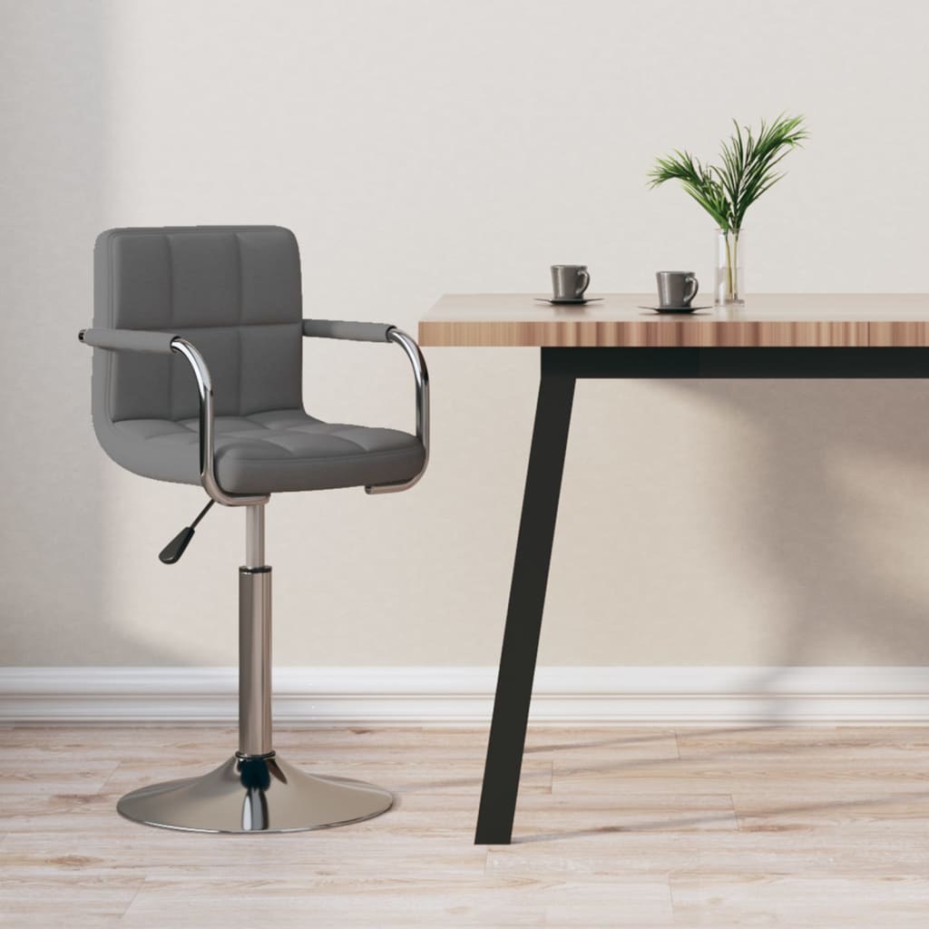 Tabouret de bar Gris clair Tissu - XIOS