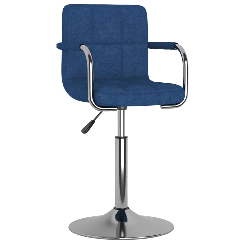 Tabouret de bar Bleu Tissu - XIOS
