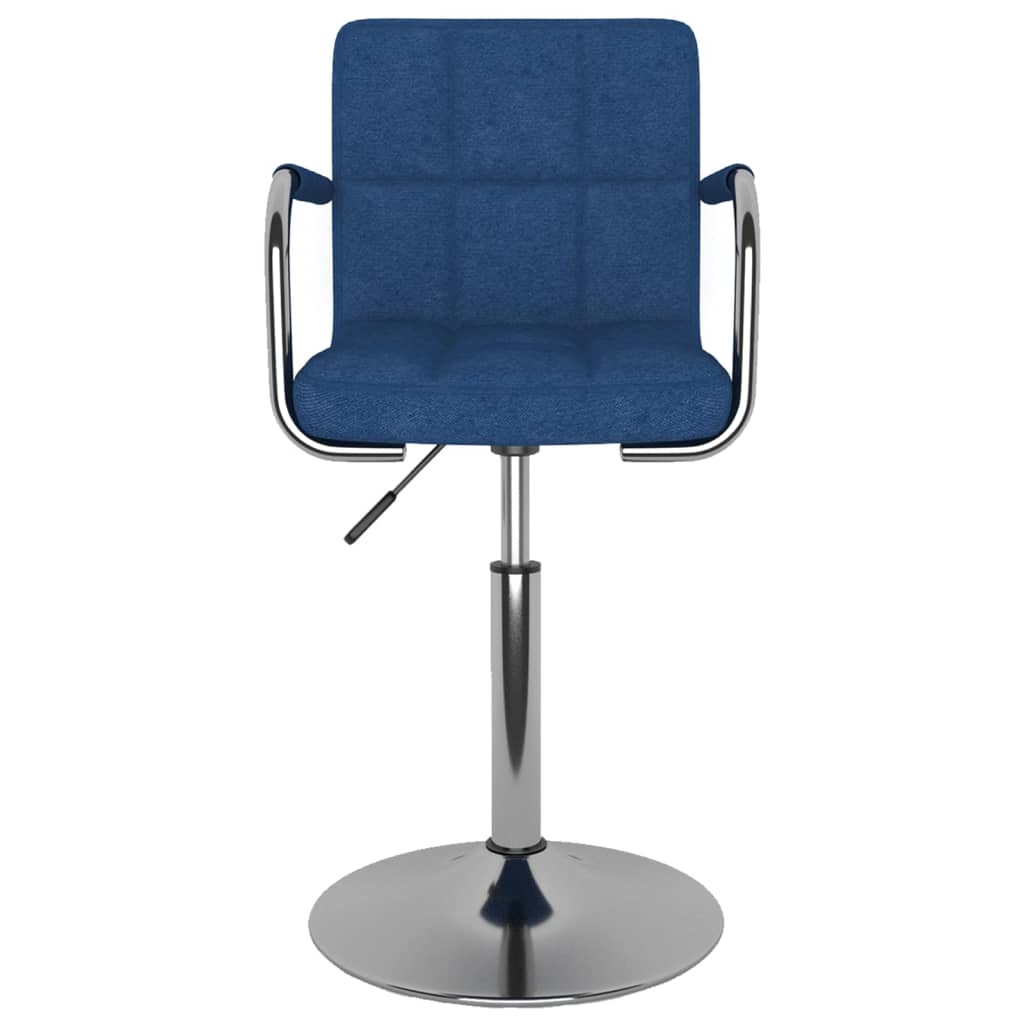 Tabouret de bar Bleu Tissu - XIOS