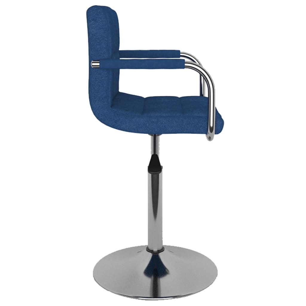 Tabouret de bar Bleu Tissu - XIOS