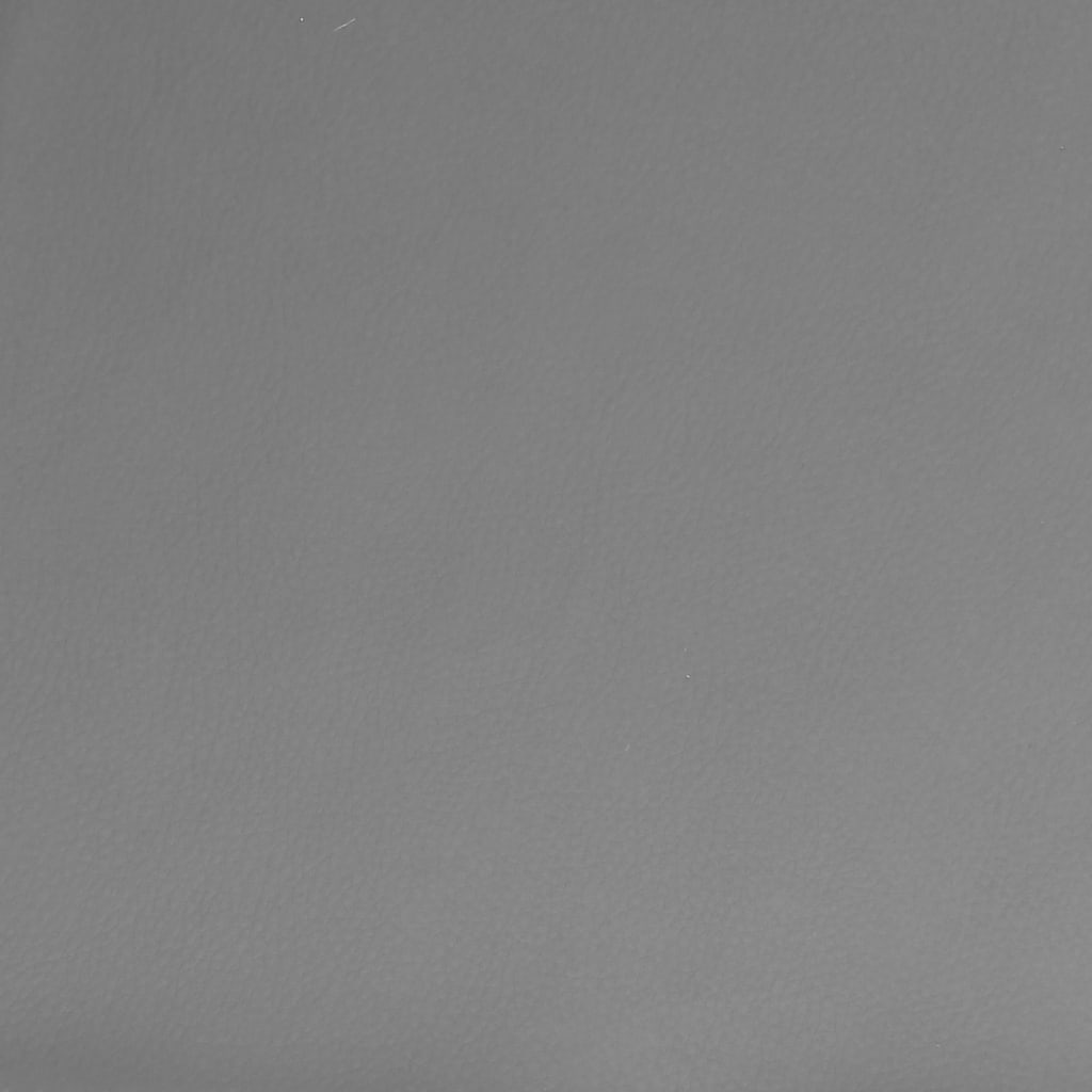 Tabourets de bar lot de 2 gris similicuir