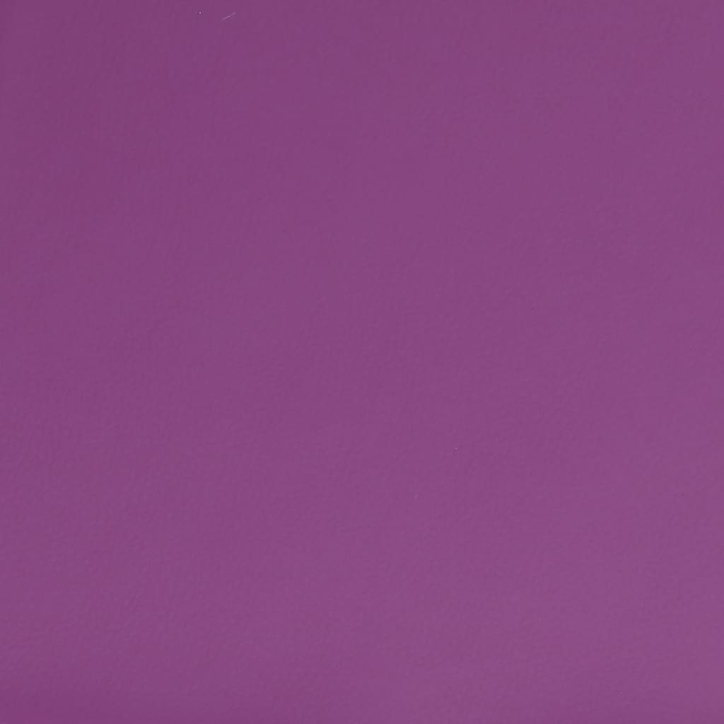 Tabourets de bar lot de 2 violet similicuir - XIOS