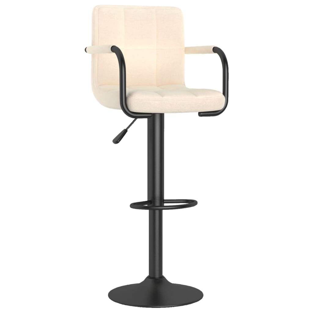 Tabouret de bar Crème Tissu - XIOS