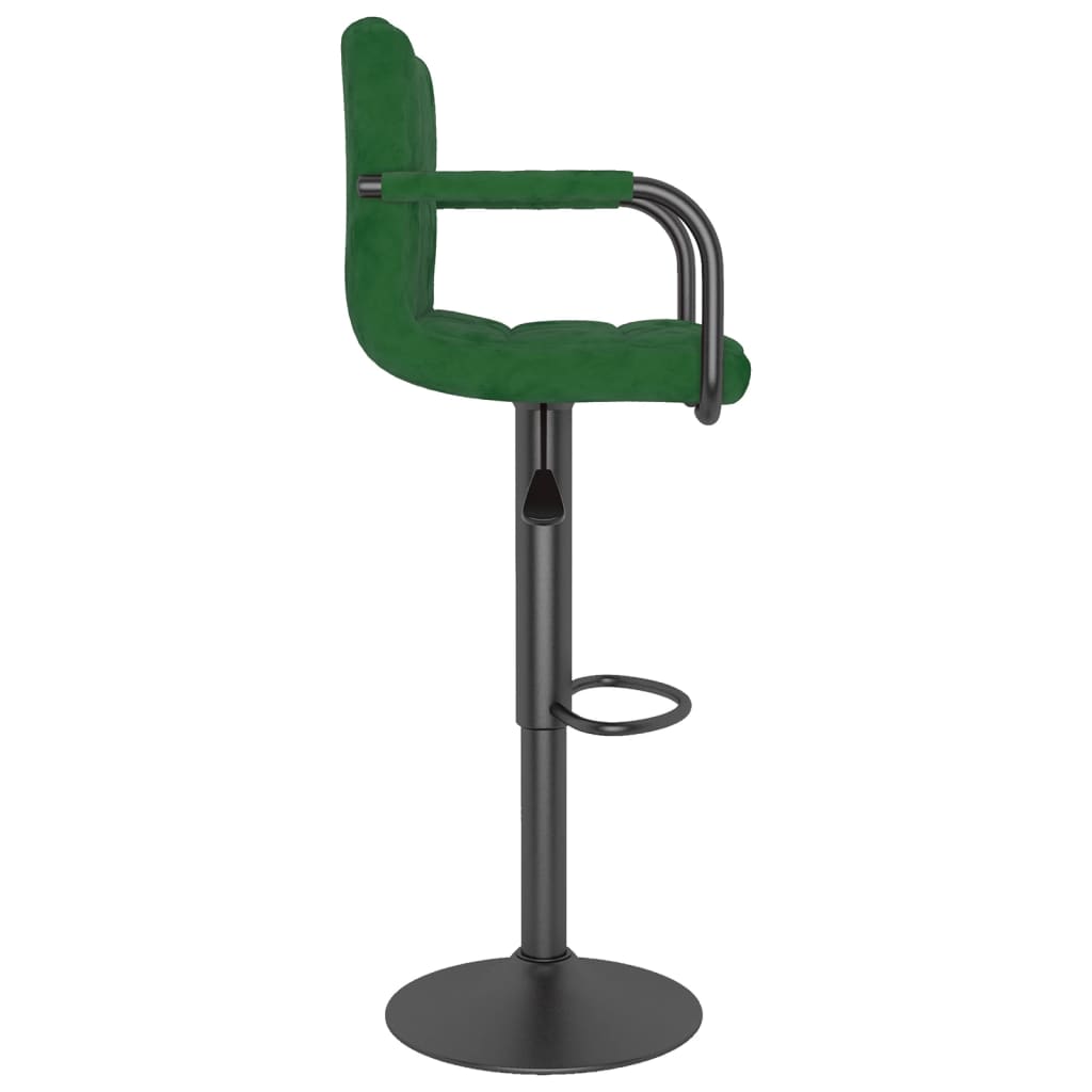 Tabouret de bar Vert foncé Velours - XIOS