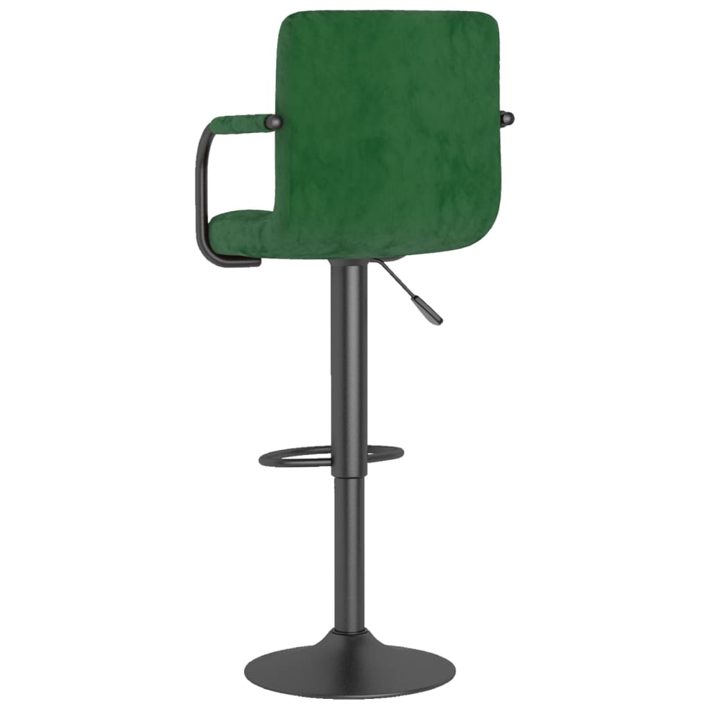 Tabouret de bar Vert foncé Velours - XIOS