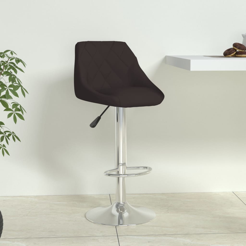 Tabouret de bar Noir Similicuir - XIOS