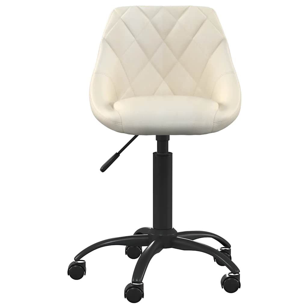 Chaise à manger Crème Velours - XIOS
