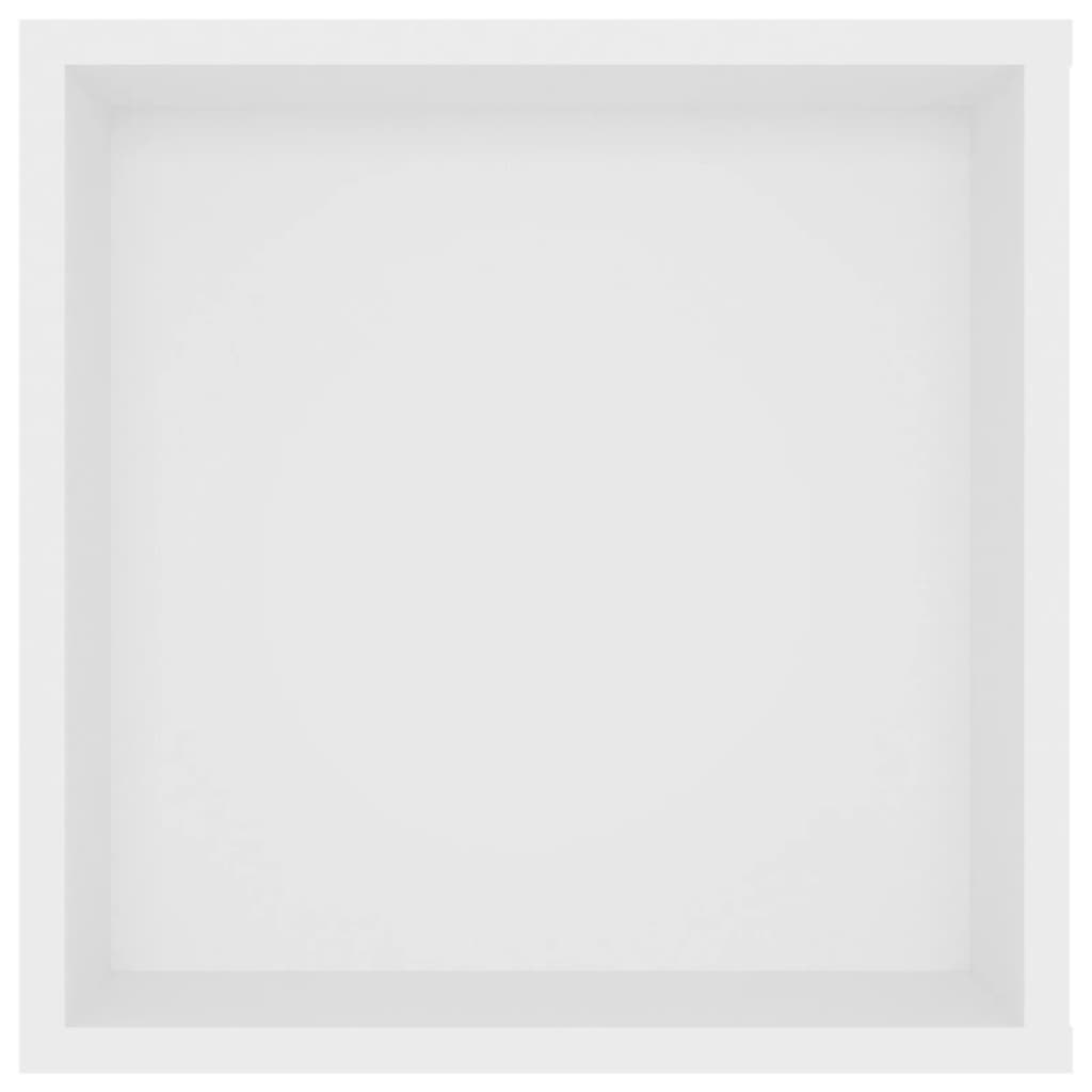 Meuble TV mural Blanc 102x35x35 cm Bois d’ingénierie - XIOS