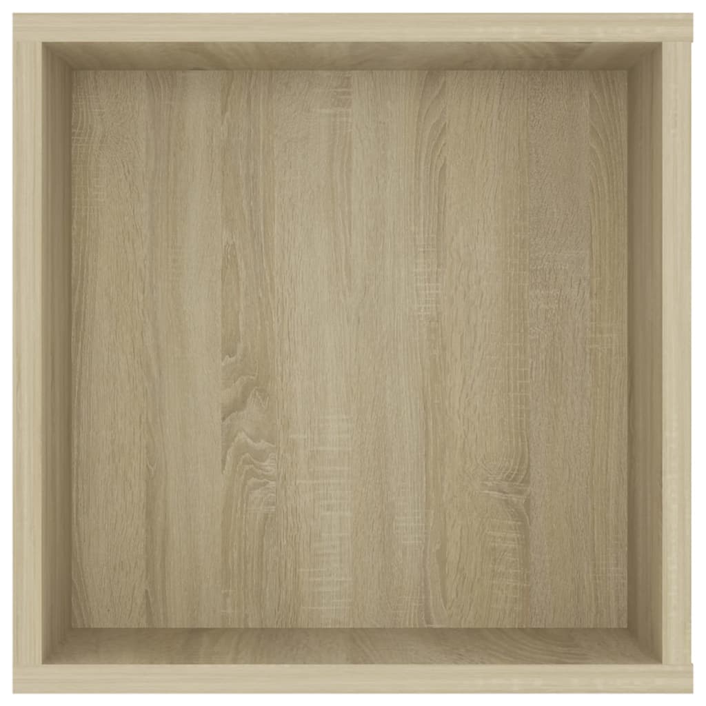 Meuble TV mural Chêne sonoma 102x35x35 cm Bois d’ingénierie - XIOS