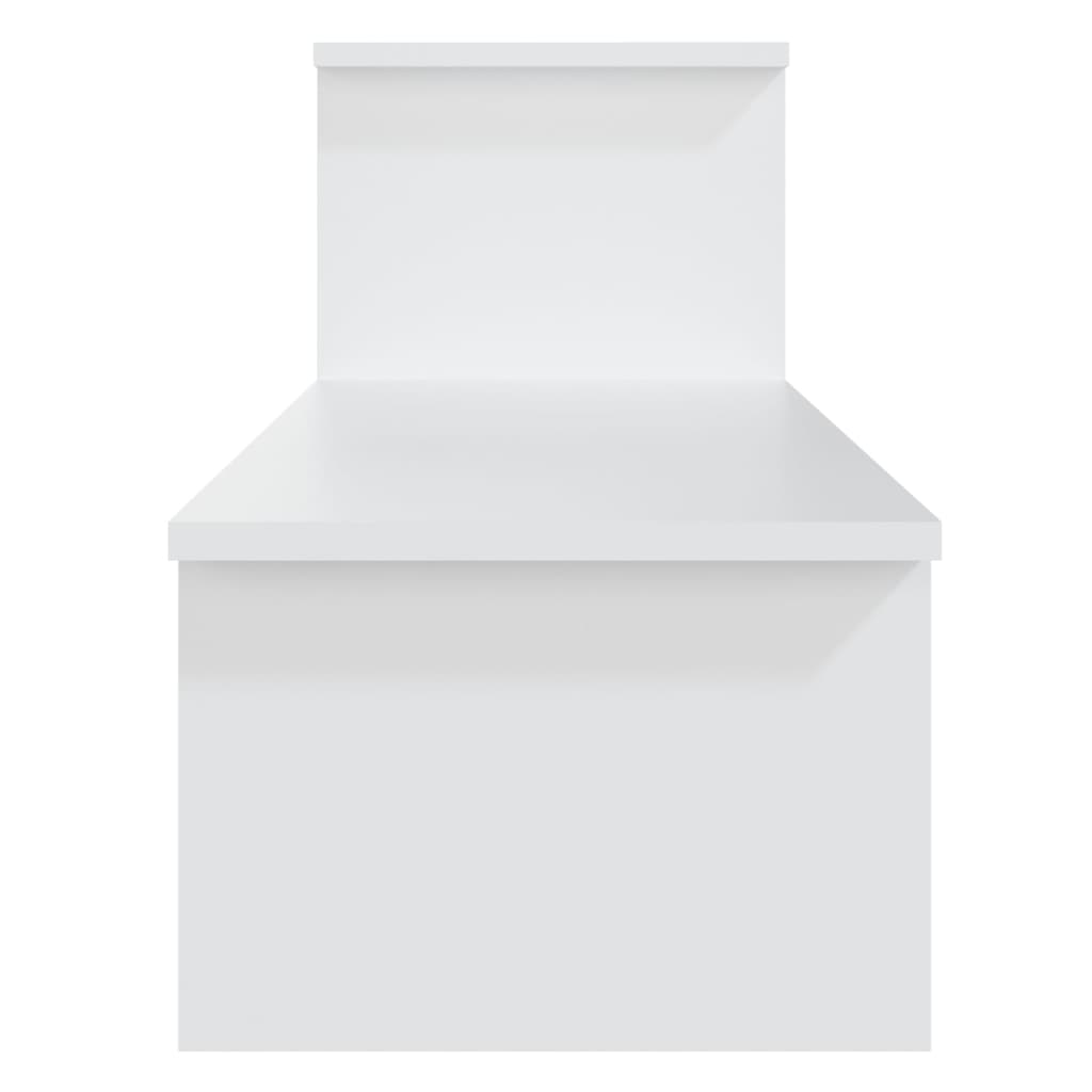 Meuble TV Blanc 180x30x43 cm Aggloméré - XIOS