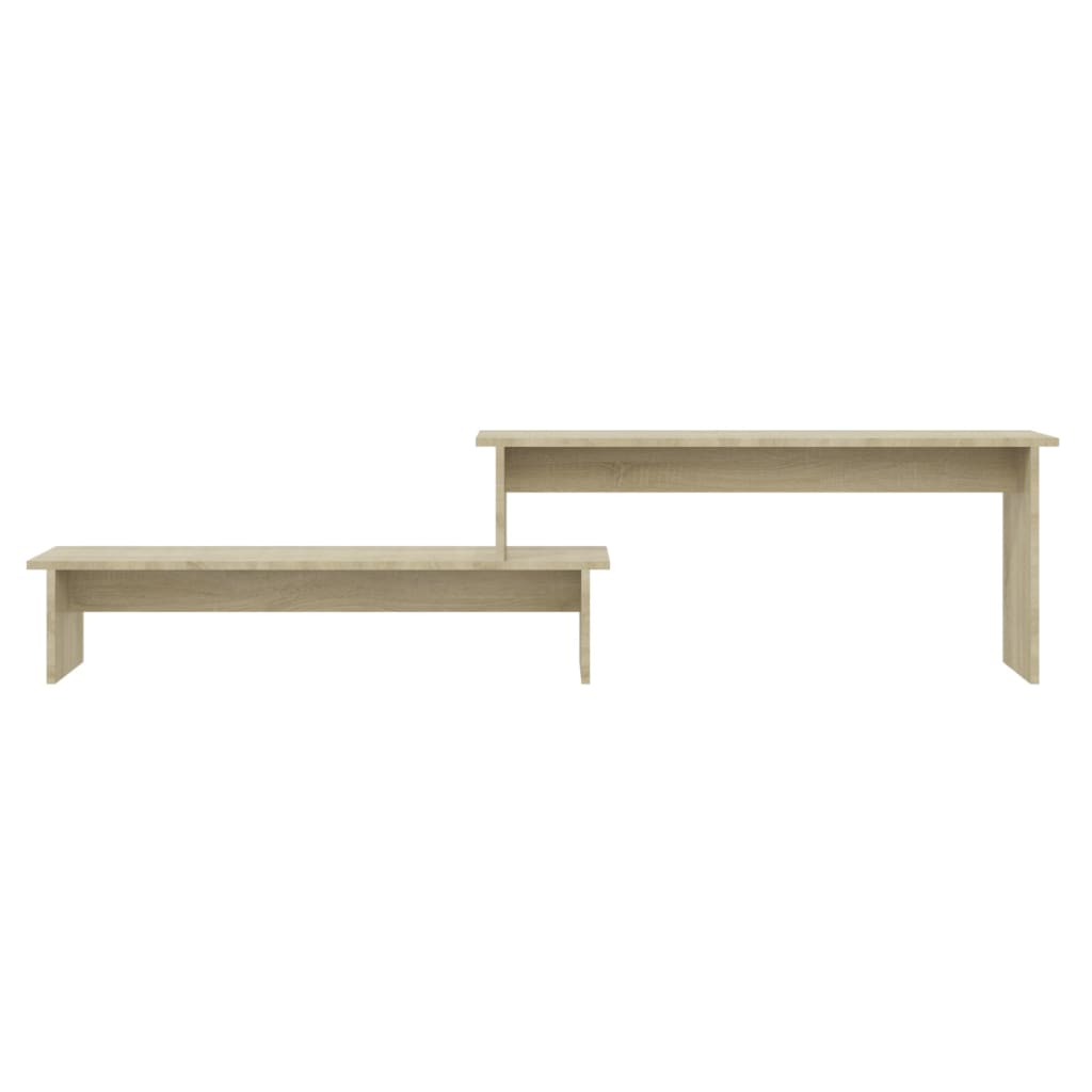 Meuble TV Chêne sonoma 180x30x43 cm Aggloméré - XIOS