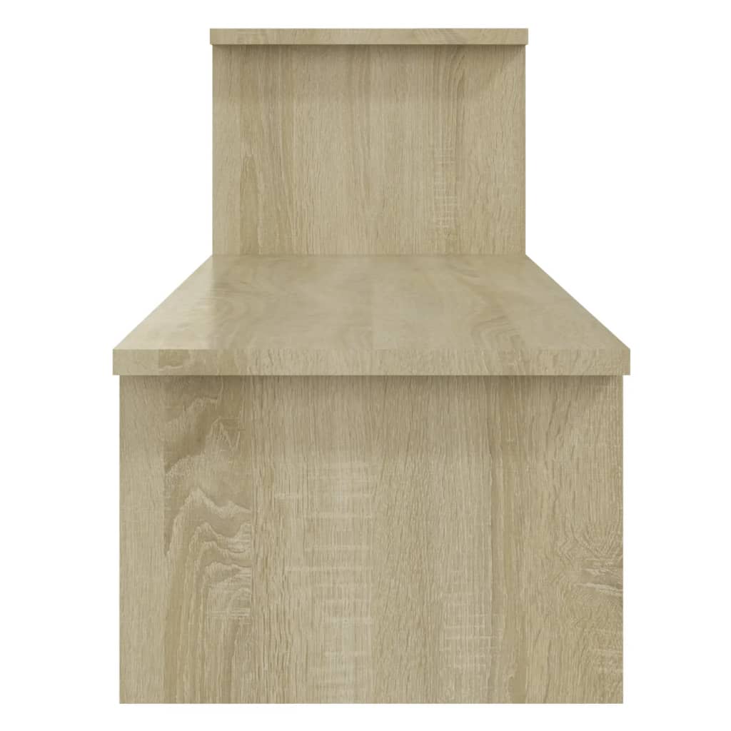 Meuble TV Chêne sonoma 180x30x43 cm Aggloméré - XIOS