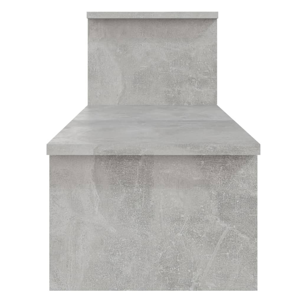 Meuble TV Gris béton 180x30x43 cm Bois d'ingénierie - XIOS