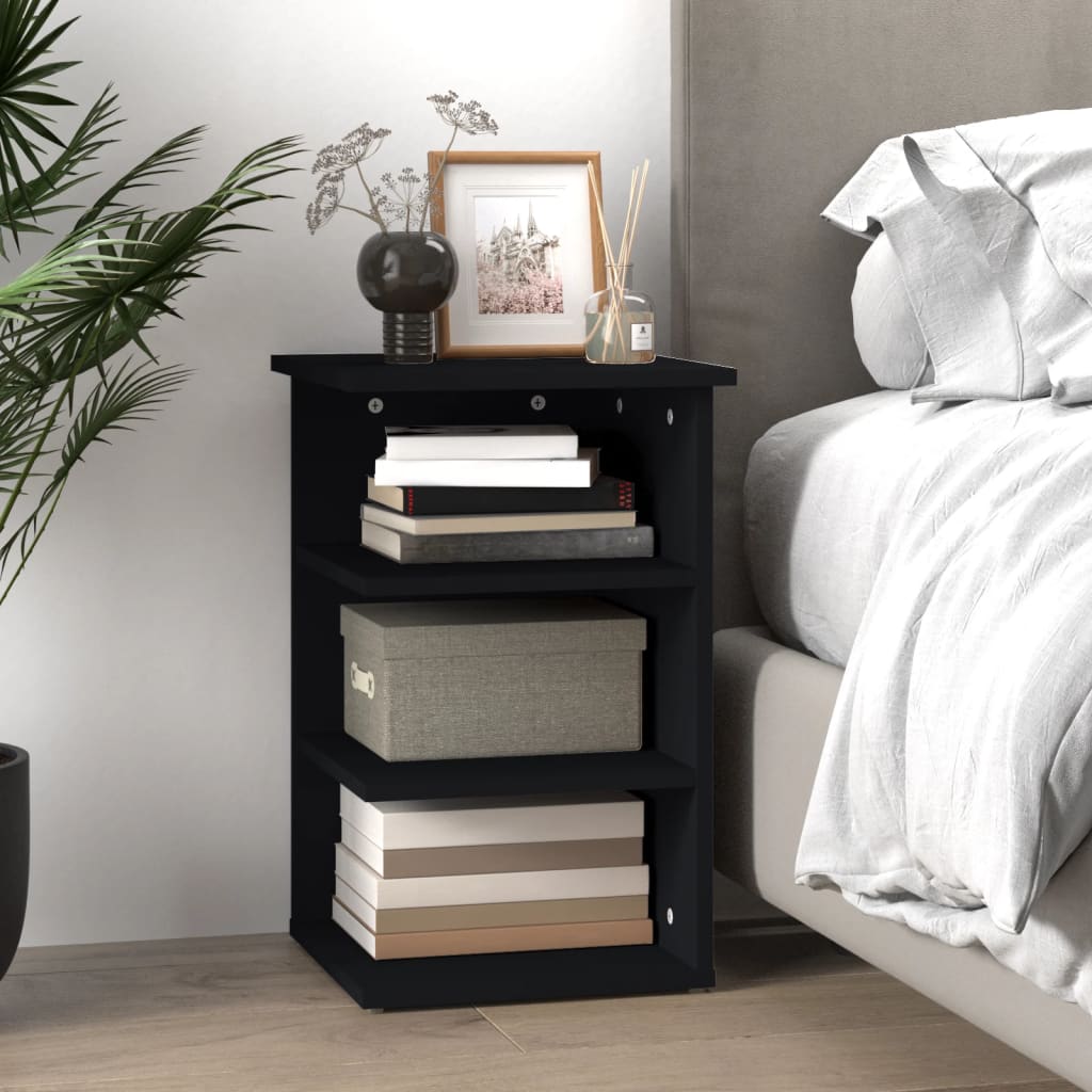 Armoire latérale Noir 35x35x55 cm Aggloméré - XIOS
