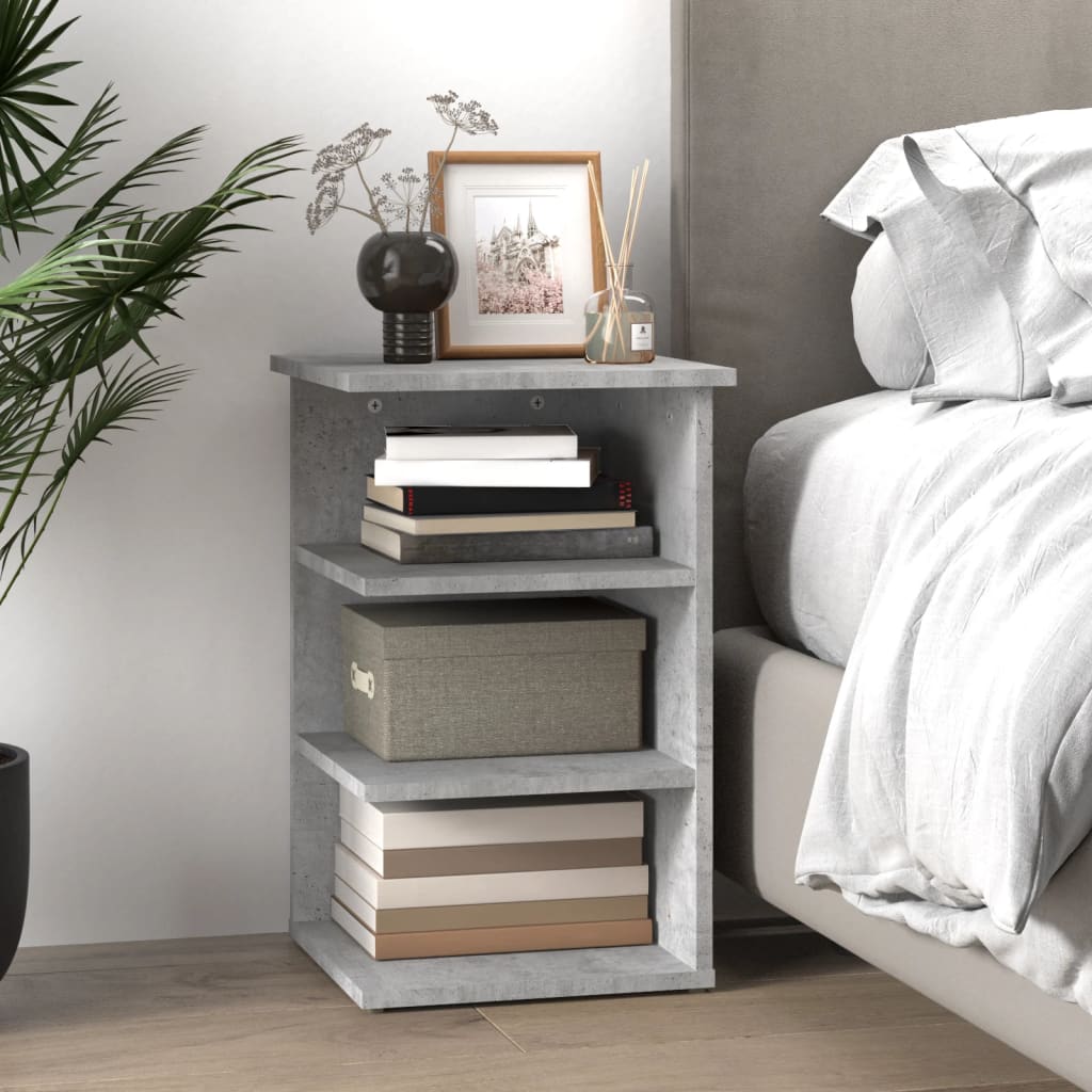 Armoire latérale Gris béton 35x35x55 cm Aggloméré - XIOS