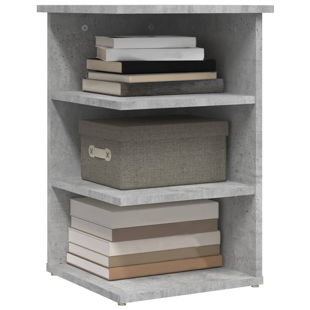 Armoire latérale Gris béton 35x35x55 cm Aggloméré - XIOS