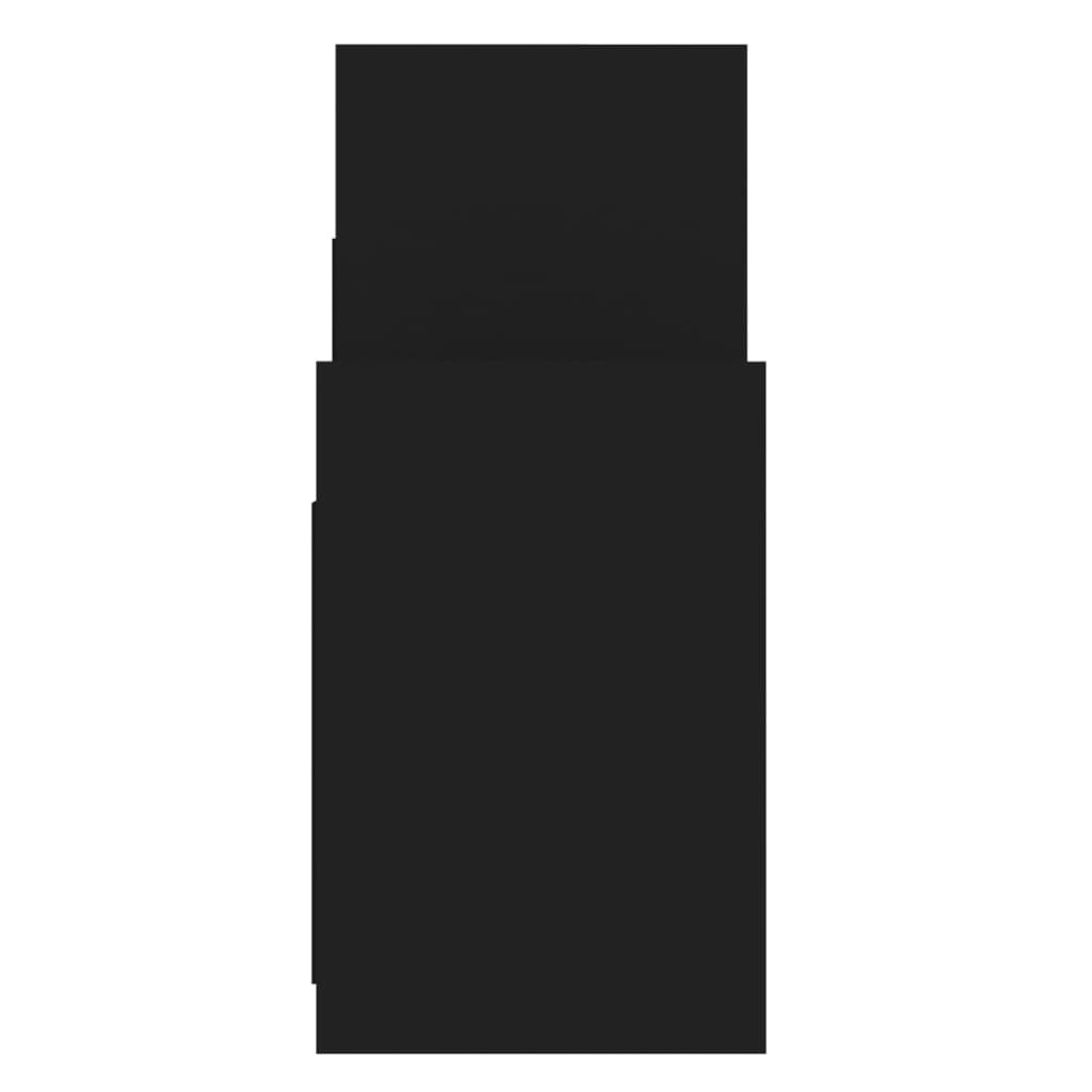 Armoire latérale Noir 60x26x60 cm Aggloméré - XIOS
