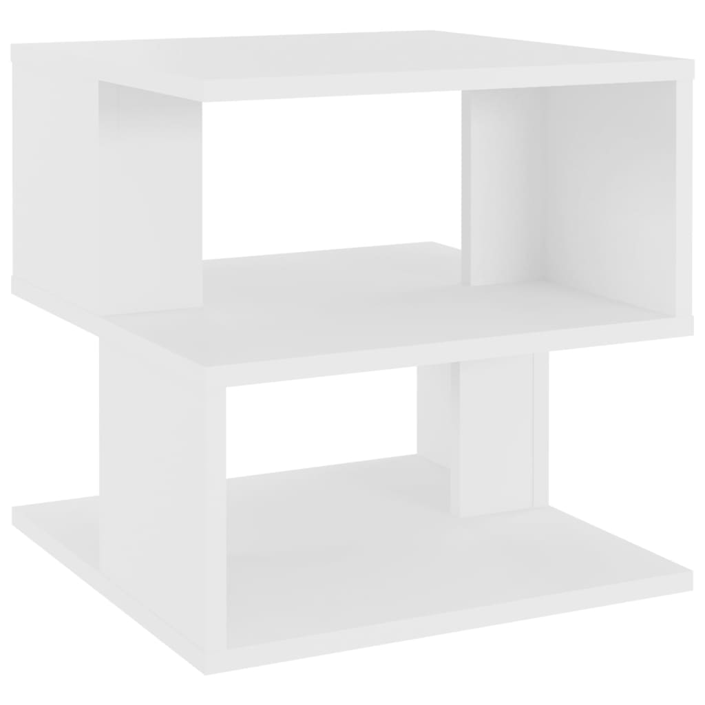 Table d'appoint Blanc 40x40x40 cm Aggloméré - XIOS